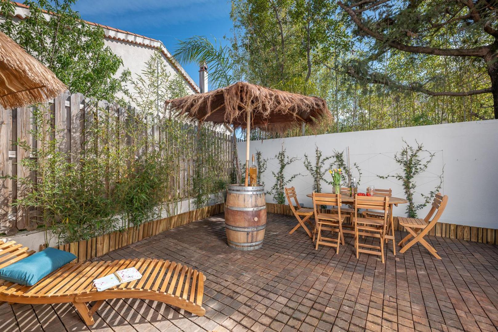 Appartement 6 Pers Jardin Prive La Cabane Bambou - Mandara Beach , Antibes French Riviera Juan-les-Pins Exterior foto