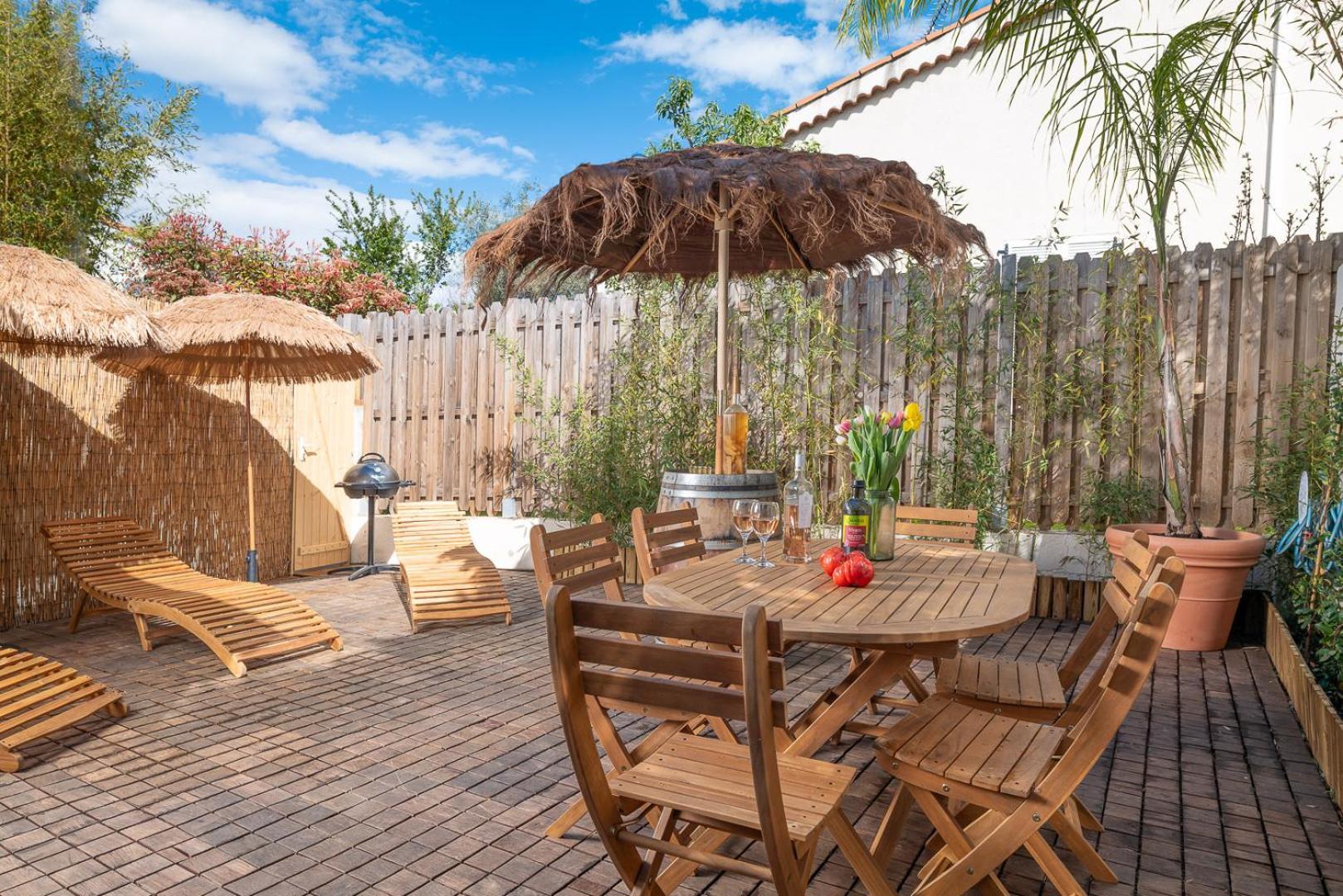 Appartement 6 Pers Jardin Prive La Cabane Bambou - Mandara Beach , Antibes French Riviera Juan-les-Pins Exterior foto